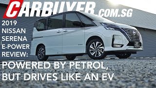 2019 Nissan Serena EPower Test Drive Review  CarBuyer Singapore [upl. by Kylynn]