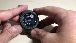 Garmin Instinct Solar  Flashlight [upl. by Larrej]