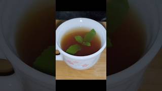 Green tea kaise banaye how to make Lipton green tea ☕ 🫖shorts food asmr asmrsounds 💚 [upl. by Enywtna]