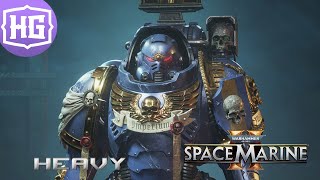 Warhammer 40000 Space Marine 2  Heavy Class Gameplay [upl. by Ahsuat292]