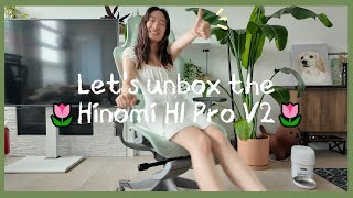 🌷Upgrading my WFH setup🌷Featuring Hinomi H1 Pro [upl. by Aynekal]