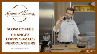 Extraction douce de votre café  Tout savoir les percolateurs à café [upl. by Anawqahs]