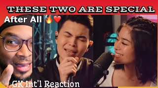 Daryl ONG FT GIGI DELANA “After All” Cover  GIGI VIBES BAND GK Int’l Reaction [upl. by Dahaf141]