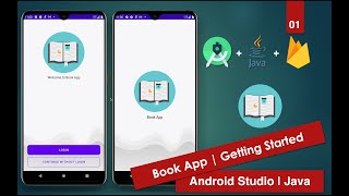 Book App Firebase  01 Getting Started  Android Studio  Java [upl. by Jacoba967]