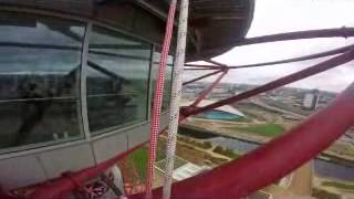 Abseiling down the ArcelorMittal Orbit [upl. by Elagiba]