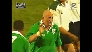 Keith Wood punch clatters Gary Teichmanns jaw [upl. by Initof499]