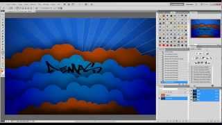 TUTORIAL PHOTOSHOP  Créer un fond décran animé [upl. by Naeruat]