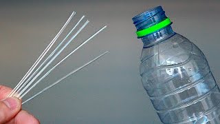 How to make STRAWS from PLASTIC BOTTLES  Be sure to share it [upl. by Eltotsira]