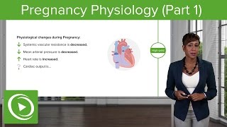 Pregnancy Physiology Cardiovascular Hematologic amp Respiratory System– Obstetrics  Lecturio [upl. by Baudelaire172]