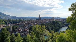 Beautiful Bern from Rose Garden Rosengarten [upl. by Jard796]