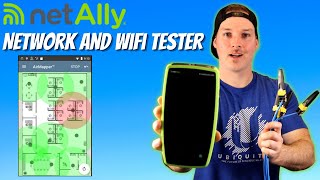 NetAlly Etherscope nXG  Network and WiFi tester [upl. by Yeniffit452]