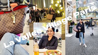 La Vallee Village Paris Outlet Shopping Vlog 40 to 70  Off  Double Luxury Unboxing of Prada YSL [upl. by Nosyla]