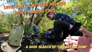 A Mixture of great finds today from big bottles to tiny relics found Mudlarking on the bottle dump [upl. by Acinhoj]