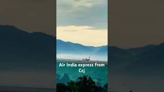 Air India express take off from Calicut international airport ccj [upl. by Ydnarb]