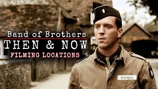 Band of Brothers Filming Locations Then and Now [upl. by Martella]