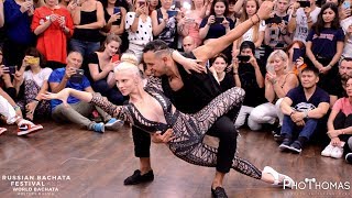 Azael amp Sindi Elastic Heart  Russian Bachata Festival 2019 [upl. by Rochus465]