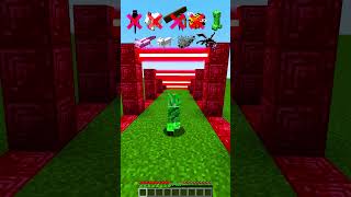 Minecraft Laser Gap vs Lowest Mobs😱 もういいよ minecraft shorts [upl. by Aneema]