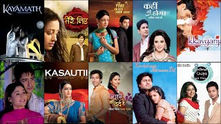 Part 1 Top 15 Classic Superhit Romantic Serials of Star Plus From 2000 to 2012  IPKKND  Tere Liye [upl. by Badr]