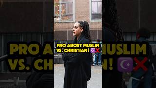 ☪️🤔 MUSLIM PROCHOICER VS CHRISTIAN [upl. by Meek]