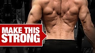 How to Get a Stronger Lower Back WITHOUT WEIGHTS [upl. by Nelsen]