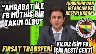 Fenerbahçe Fırsat Transferi ile Bombayı PatlatacakErbatur ErgenekonFB Transfer Haberleri [upl. by Haimarej37]