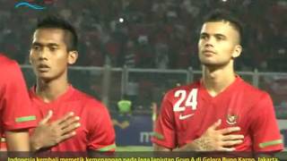 Sepak Bola Indonesia VS Thailand Babak Penyisihan Group A 13112011 SEA GAMES 2011flv [upl. by Ettedualc]