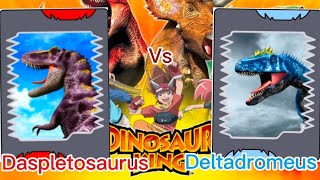 Daspletosaurus vs Deltadromeus Dinosaur King [upl. by Aniv]