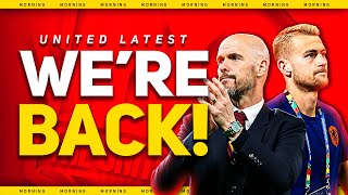 De Ligt TRANSFER Request Ten Hag TRANSFER Demand Man Utd Transfer News [upl. by Hulbard]