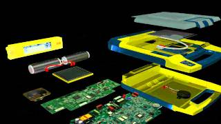 TechInsights takes a look inside the Automated External Defibrillator AED [upl. by Aicenet657]