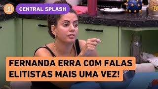 BBB 24 Fernanda é detonada após fala preconceituosa sobre Davi Chico Barney e Bárbara criticam [upl. by Lucrece]