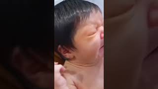 Newborn baby sneezing😪 short [upl. by Ward]