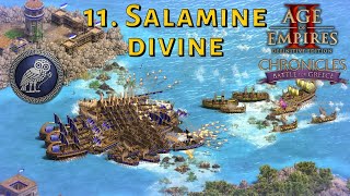 Age of Empires II Battle for Greece 11 Salamine divine  Difficile [upl. by Noiraa840]