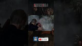 Escape village with Ashley in Resident Evil 4 gamer gaming re4remake [upl. by Noitna]