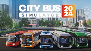 City Bus Simulator 2024 Teaser Trailer [upl. by Ruhtracm]