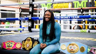 Claressa Shields talks about friendships in boxing Amanda Serrano [upl. by Quitt]