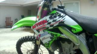 2010 kx450f start up [upl. by Hazaki880]