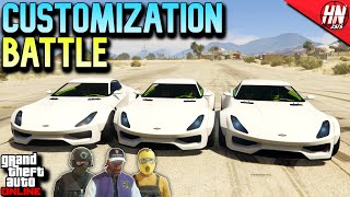 Dewbauchee Specter Custom Customization Battle  GTA Online [upl. by Calvina]