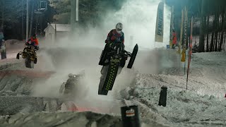 2024 CSRA Snowcross Round 4  Pro amp Sport 600 Highlights  Horseshoe Resort Barrie Ontario  4K [upl. by Essirahs504]