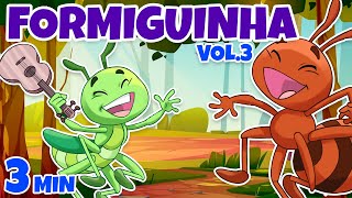 Formiguinha Vol 3  Giramille 3 min  Desenho Animado Musical [upl. by Bibby]