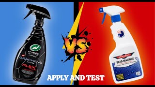 Turtle Wax Flex Wax vs Bowdens Own Bead Machine  Apply and Test [upl. by Mccullough421]