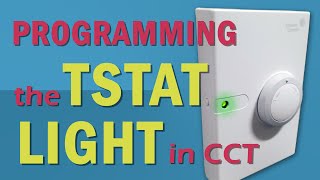 Programming the TSTAT Light in CCT Johnson Controls Metasys Tutorial [upl. by Ramsa]