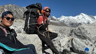 End of the world  Everest Base Camp Trekking to Gorakshep EBC Kalapathar  Everest Nepal [upl. by Velvet]