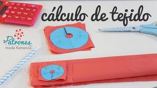 Calcular el tejido para tu traje de flamenca [upl. by Lurleen852]