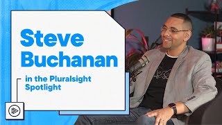 Pluralsight Spotlight Steve Buchanan on upskilling hybrid and multicloud and impostor syndrome [upl. by Arikihs101]