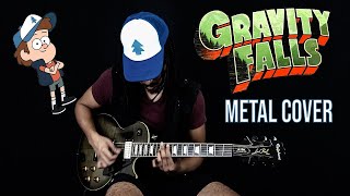 Gravity Falls Theme Song  Metal Cover by Cyanosphere [upl. by Ueihtam]