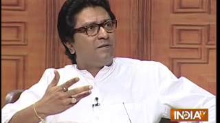 Raj Thackeray explains why he opposes influx of Bihar UP people in Aap Ki Adalat [upl. by Aldrich]