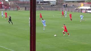 Highlights Workington 3 Morpeth Town 1  FA Trophy 2425 [upl. by Aicilaf]