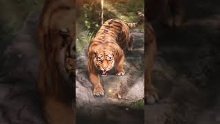 Roar of the Wild  Tigers in Action tiger harimau animals [upl. by Onaivatco]