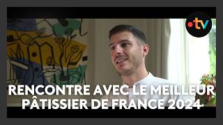 Le meilleur chef pâtissier de France 2024 est azuréen rencontre avec PierreJean Quinonero [upl. by Oleic]