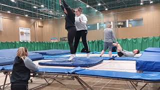 British Gymnastics Teachers Trampolining Course  BGWATDEC23 [upl. by Hallam]